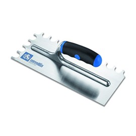 Ausonia - Trowel with special teeth 28 x 12 FUSION Round tooth