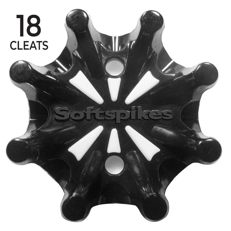 SOFTSPIKES Golf Spikes Pulsar Fast Twist 3.0 Black Golf Spikes,