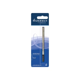 Waterman recambio de punta fina para bolígrafo de punta redonda, Azul, Blister of 1
