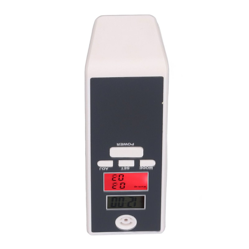 Breath Tester Digital Drunk Meter Dual LCD Display with Audio