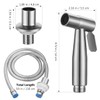 Operitacx Sink Sprayer with Hose, Universal Pull Out 304 Stainless