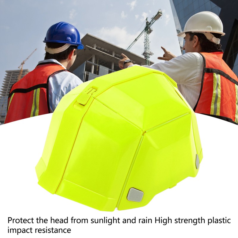 Foldable Helmet High Strength Plastic Head Protection Safety Hat for