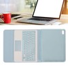 Tablet Case with Magnetic Keyboard Pencil Holder Touchpad for IOS