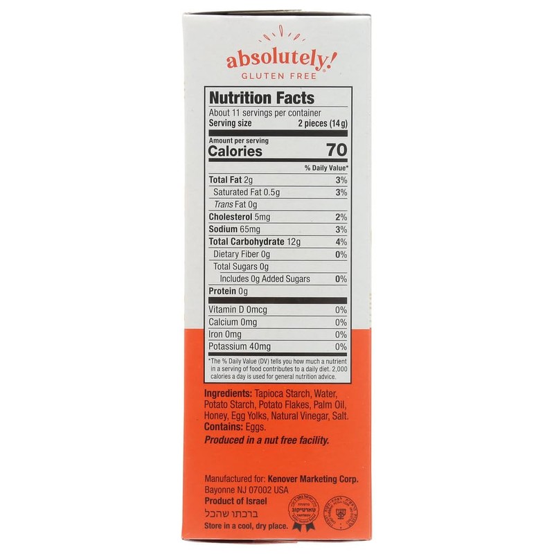 Absolutely Gluten Free Original Flatbread, 5.29-Ounce (6 Pack)