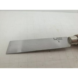 R. Murphy Murphy 4 in Square Point Shoe Makers Cobbler Leather Working Duct Knife Scoring