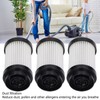 3 PCS Vacuum Cleaner Rear Filters for Tineco PURE ONE
