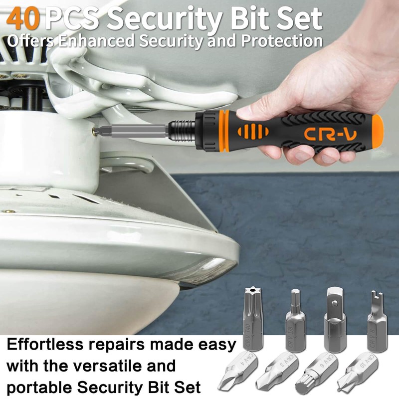 ENERTWIST 228 Pcs Screwdriver Bit Set, CR-V 1/4" Hex Shank