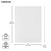 FARBERWARE Extra-Large Plastic Cutting Board, 15x20 Inch Dishwasher-Safe Chopping Board