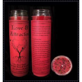 Ma Marie's Love & Attraction 7-Day Ritual Spell Conjure Candles