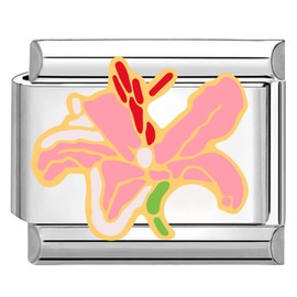 Quiges 9 mm Italian Style Module for Italian Charm Bracelets