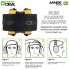 GREEN DEVIL Noise Reduction Hearing Protection Ear muffs Passive Safety