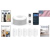 Tolviviov 8pcs WiFi Smart Door Window Alarm System DIY Wireless