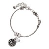 Delight Jewelry Silvertone Nurse Caduceus Seal - LVN - Silver-tone