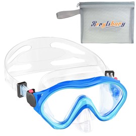 Kids Swim Goggles with Nose Cover -Diving Mask Leak-Proof Design for Boys Girls Ages 5-15 | Anti-Fog & UV Protection Swimming Glasses
