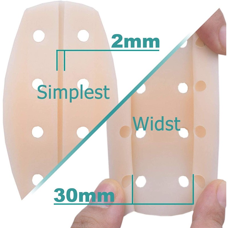 BaaSid Silicone bra strap cushion non-slip Soft shoulder dents Anti-Slip