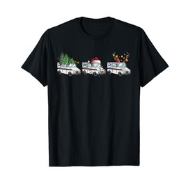 Post Office Truck Christmas Postal Worker Xmas Mail Truck T-Shirt