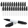 Bcautay 24 Pcs Mini Permanent Markers with Golf Keychain Clips
