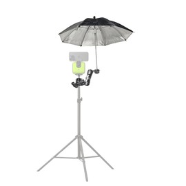 Fotoleey Weather Guard Umbrella Kit for Xbotgo, Smartphones & Digital Cameras, 50cm Open Diameter, Sun & Rain Protection, 360° Adjustable Clamp, Easy to Install