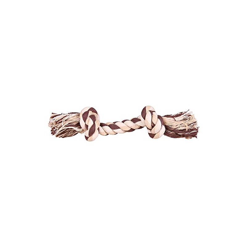 Trixie Denta Fun Pure Cotton Playing Rope for Dog, 22
