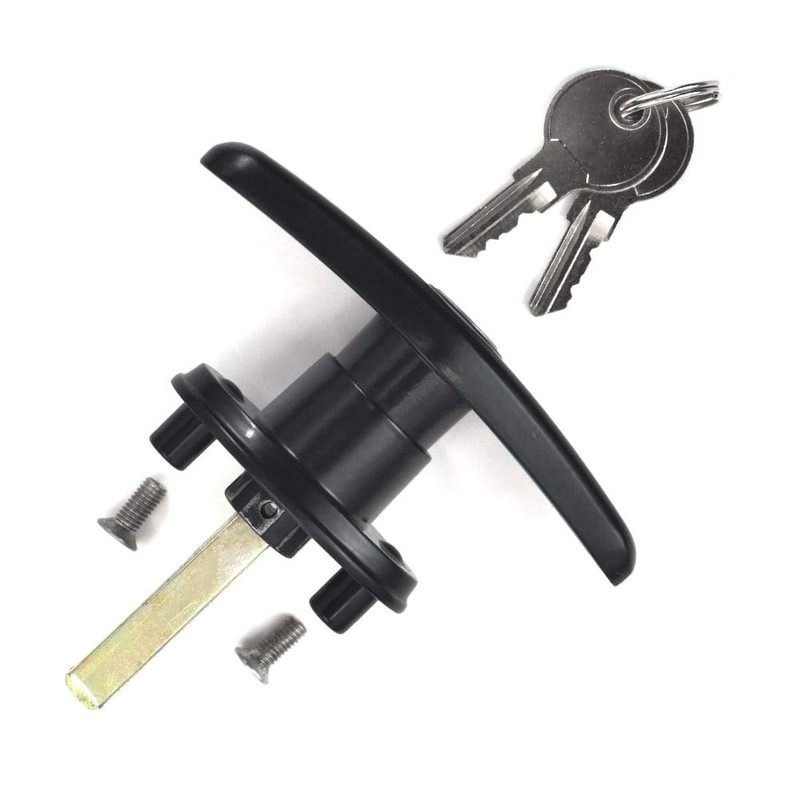 QZATTCAEN Pickup Truck Cap Topper Camper Shell Locking T-Handle -with
