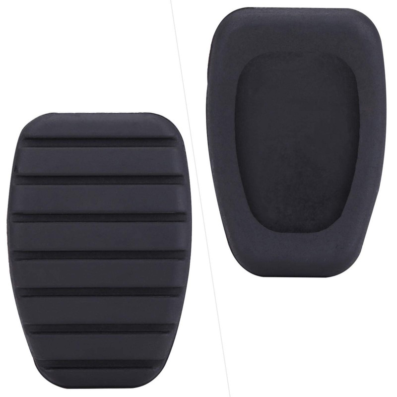 Qiilu Clutch Brake Pedal Rubber Pad Cover