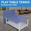 8/9ft Mid-Size Ping Pong Conversion Top with Net Set for