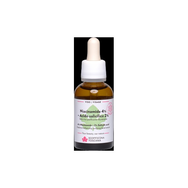 Biofficina Toscana Niacinamide 4% + Salicylic Acid 2%, 30 ml
