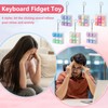 2 Pcs Keyboard Fidget Toy, Keyboard Fidget Clicker for Adults