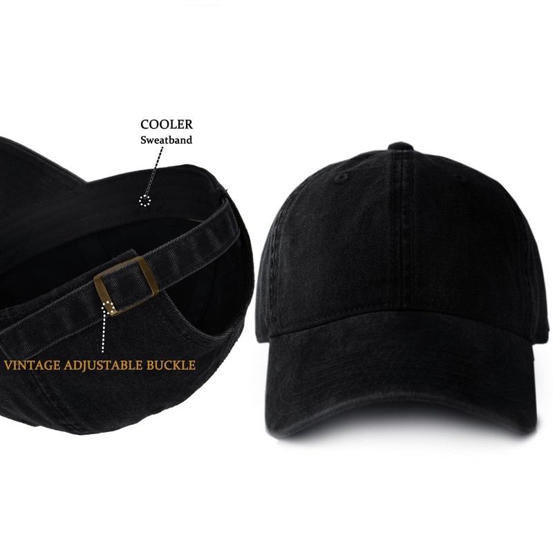 FURTALK Cotton Low Profile Baseball Cap Hat for Men Women