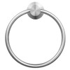 Round Towel Ring Brushed Nickel, SUS304 Stainless Steel Hand Towel