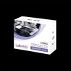 Labvida 100pcs Frosted Microscope Slides, Standard Grade, Dim.75x25mm(2.95''x0.98''), 90° Corners,