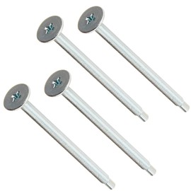 WB01X10180 AP3205964 Microwave Mounting Flat Bolt Easy Installation, Universal Fit |Compatible with GE, Kenmore, Hotpoint| Microwave Installation Flat Bolts（6-Pack）