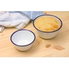 Falcon ENAMEL CAMPING PUDDING BOWL TRADITIONAL WHITE 14cm 46014