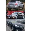 Fits for 2010-2014 Subaru Outback Wagon Sporty Black Trim Smoke