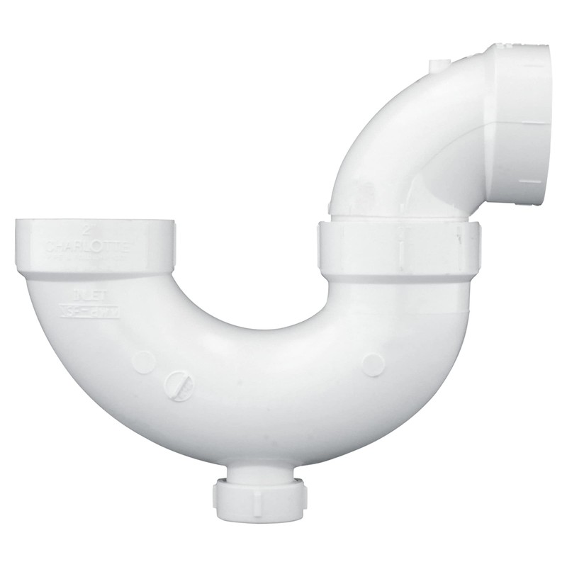 CHARLOTTE PIPE 1 1/2 DWV P-Trap W/SOL Weld Joint and