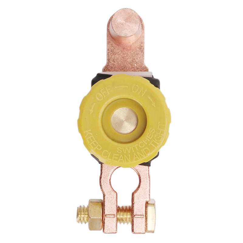 Top Post Battery Disconnect Switch Brass Rustproof Heavy Duty for