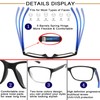 Readersoul Progressive Multifocus Reading Glasses for Men,Blue Light Blocking Multifocal