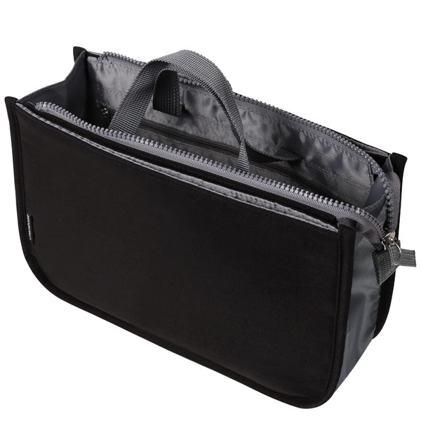 Chamboise Bag-in-Bag, Inner Bag, Lightweight, Freestanding (Black)