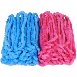 Aodaer 144 Pieces Gender Reveal Leis Bulk Plastic Leis Assortment Flower Leis Necklaces Hawaiian Leis Decorations Pink and Blue Leis for Gender Reveal Party Supplies