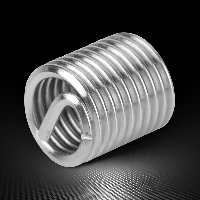 50pcs Stainless Steel Coiled Wire Helical Screw Thread Inserts M4