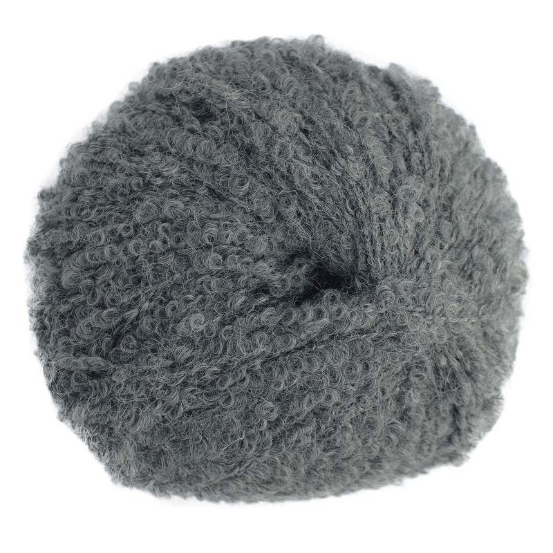 DROPS Alpaca Boucle 0517 MIX Grey
