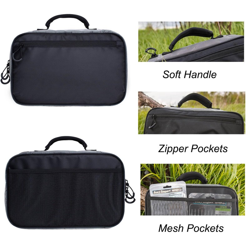 Ussuris Fishing Tackle Binder Bag Lure Biat Organized Storage Binder