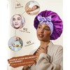 Mulberry Silk Bonnet Sleeping Women Curly Hair Bonnets Tie Band