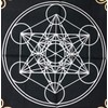 INDIAN CONSIGNERS Altar Cloth Hexagonal Metatron Witchcraft Alter Tarot Spread