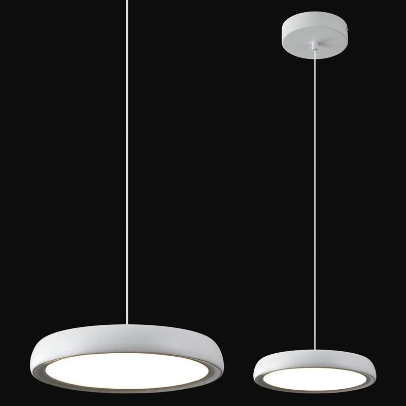zhllmq Modern Pendant Lights Kitchen Island LED 6000K Dimmable Hanging