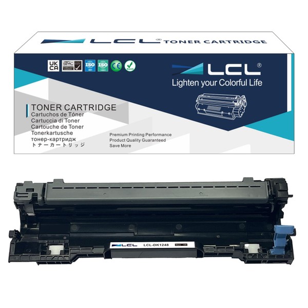 LCL Compatible Drum DK1248 DK-1248 1T02Y80NL0 Drum (Black) Compatible with