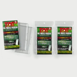 TCG Full Protective Sleeve Pack Case, Set of 2, Trading Card Supplies, Stores Unopened Pack Cases Without Folded (S Size 3 Pieces)