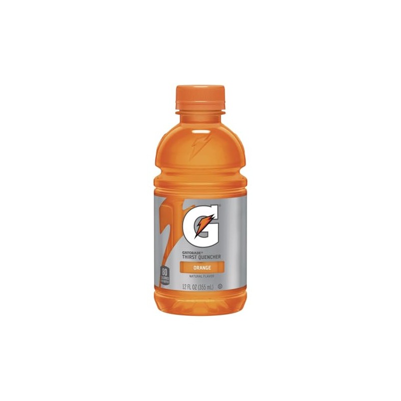 Gatorade Thirst Quencher, Orange, 12 fl oz Bottles, (12 Pack)