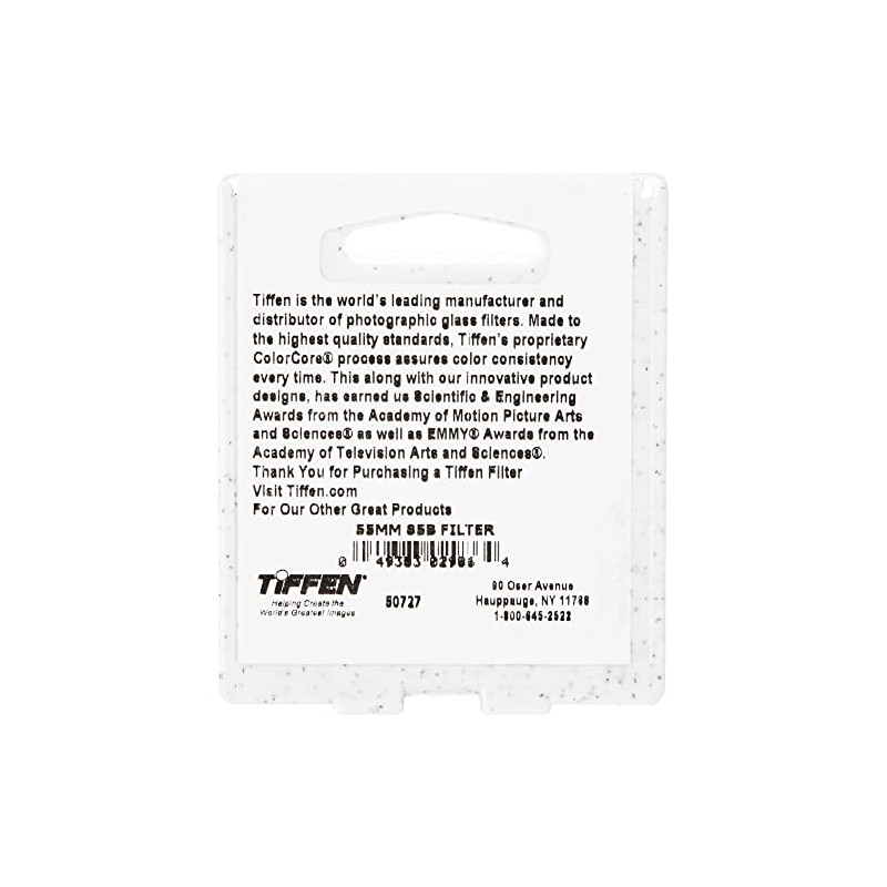 Tiffen 5585B 55mm 85B Filter