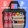 OPUX Soft Cooler Bag, Insulated Collapsible Lunch Cooler Tote for